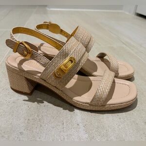 Donna Karan - Elegant Tan Women's Sandals